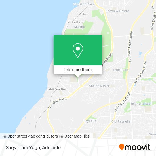 Surya Tara Yoga map