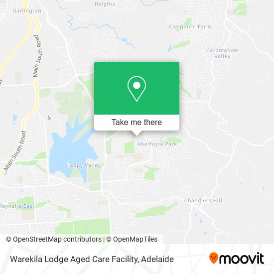 Mapa Warekila Lodge Aged Care Facility