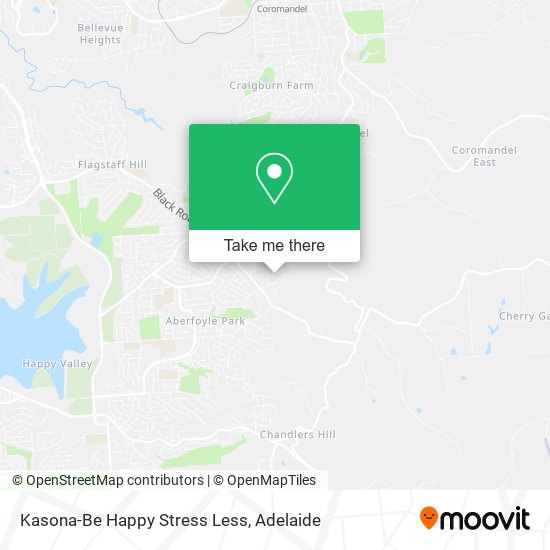 Mapa Kasona-Be Happy Stress Less