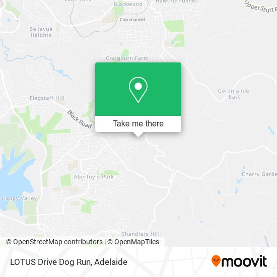 LOTUS Drive Dog Run map