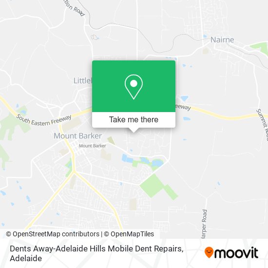 Mapa Dents Away-Adelaide Hills Mobile Dent Repairs