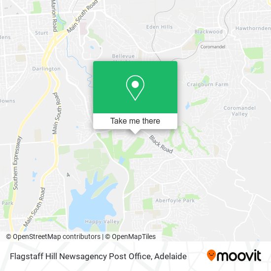 Flagstaff Hill Newsagency Post Office map