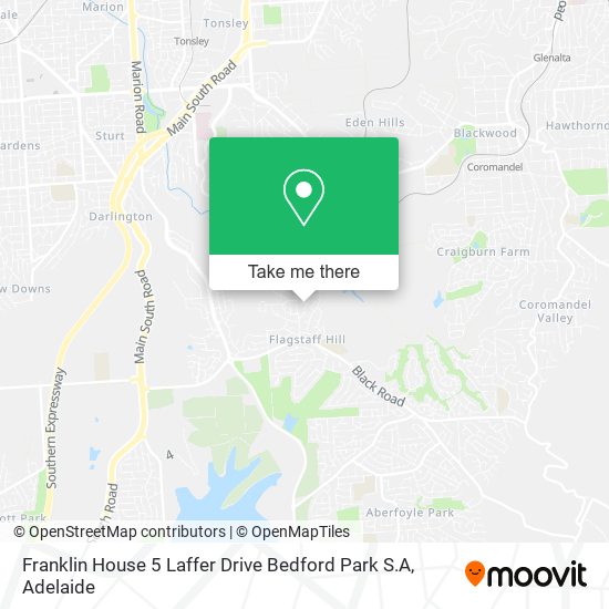 Franklin House 5 Laffer Drive Bedford Park S.A map