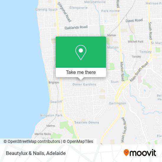 Beautylux & Nails map