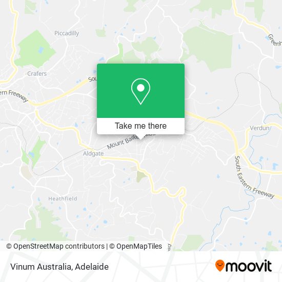 Vinum Australia map