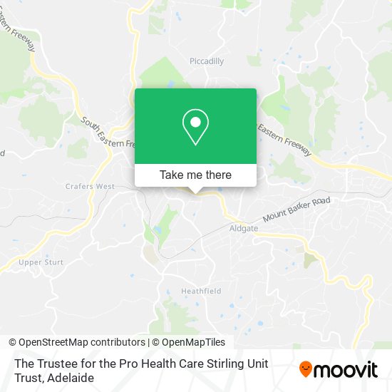 Mapa The Trustee for the Pro Health Care Stirling Unit Trust