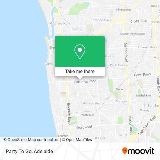 Party To Go map