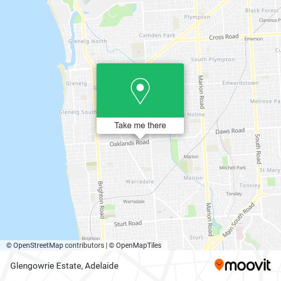 Glengowrie Estate map