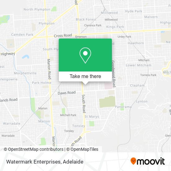 Mapa Watermark Enterprises