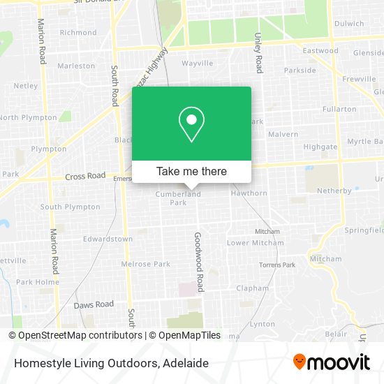 Homestyle Living Outdoors map