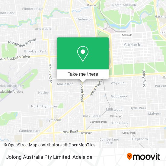 Jolong Australia Pty Limited map