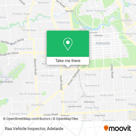 Raa Vehicle Inspector map