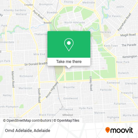 Omd Adelaide map