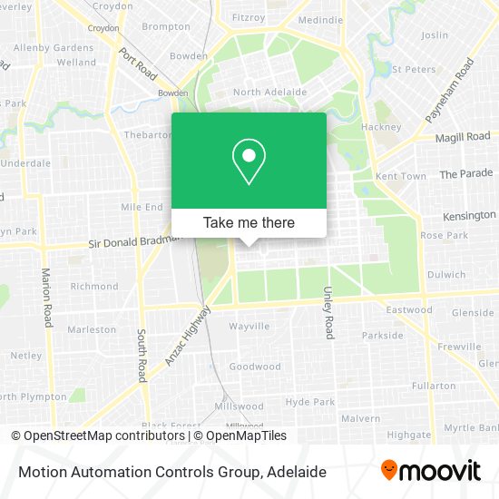 Motion Automation Controls Group map