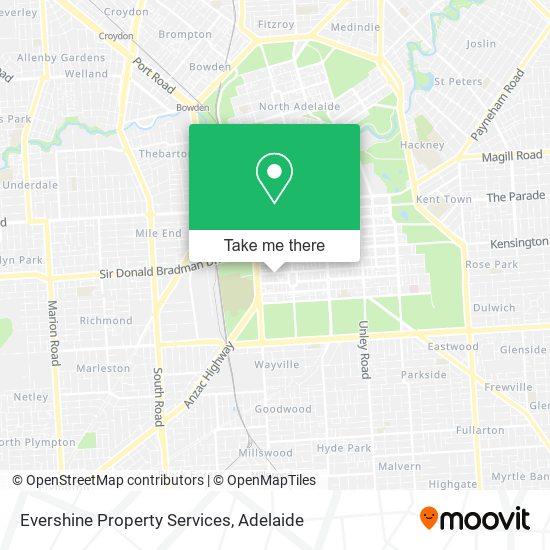 Evershine Property Services map