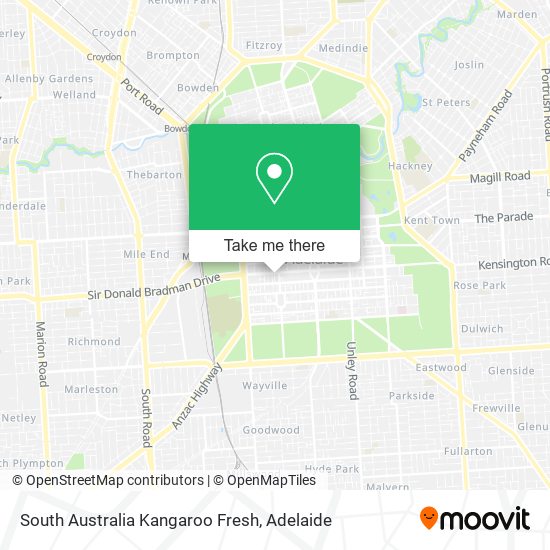 Mapa South Australia Kangaroo Fresh