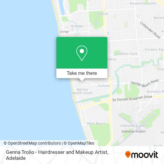 Genna Trolio - Hairdresser and Makeup Artist map