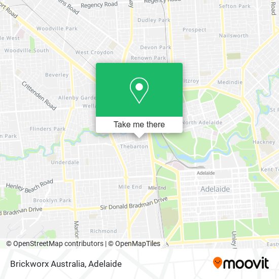 Brickworx Australia map