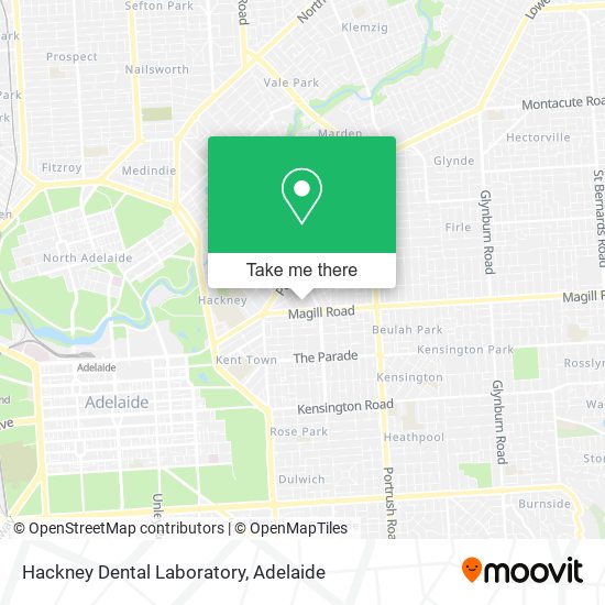 Hackney Dental Laboratory map