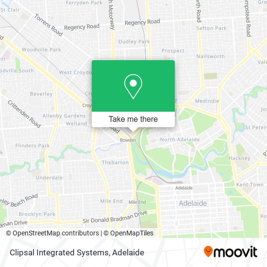 Mapa Clipsal Integrated Systems