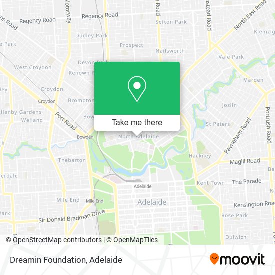 Dreamin Foundation map