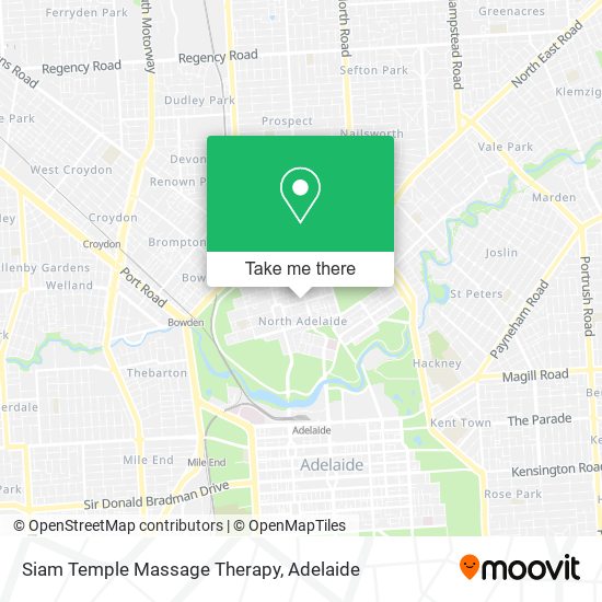 Mapa Siam Temple Massage Therapy