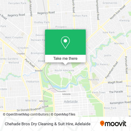 Mapa Chehade Bros Dry Cleaning & Suit Hire