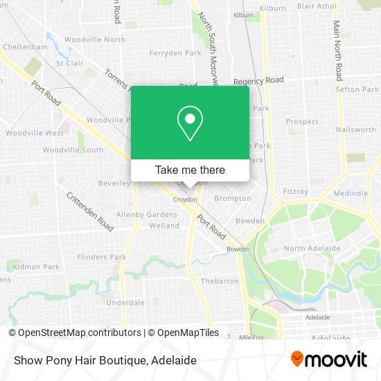 Show Pony Hair Boutique map