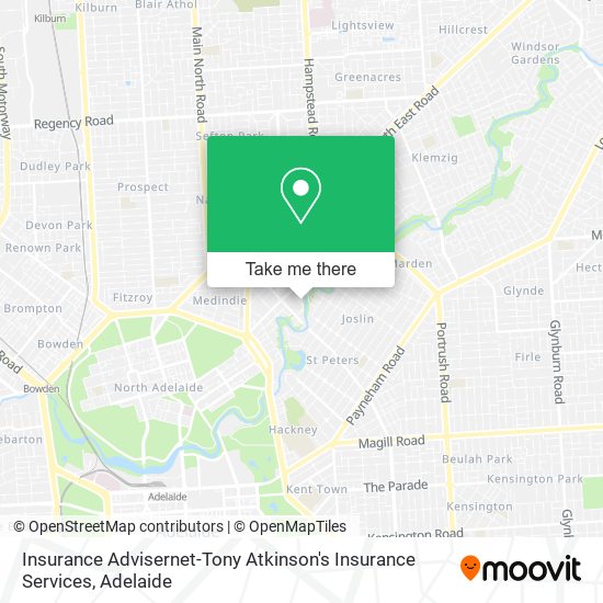 Insurance Advisernet-Tony Atkinson's Insurance Services map