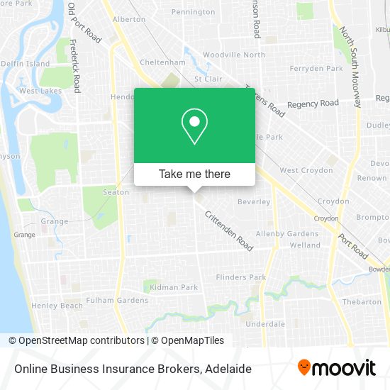 Online Business Insurance Brokers map