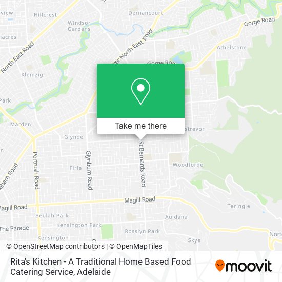 Rita's Kitchen - A Traditional Home Based Food Catering Service map