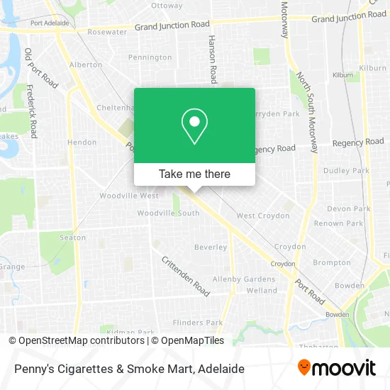 Penny's Cigarettes & Smoke Mart map