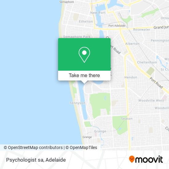 Psychologist sa map
