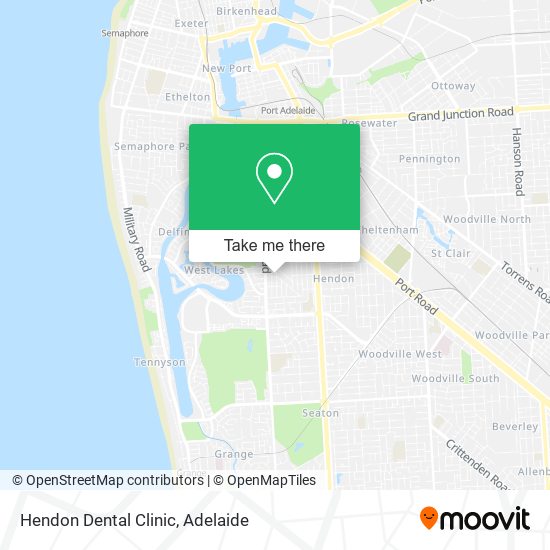 Hendon Dental Clinic map