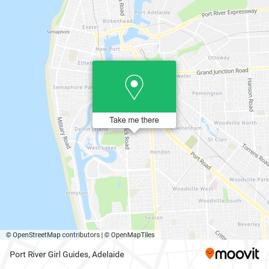 Port River Girl Guides map