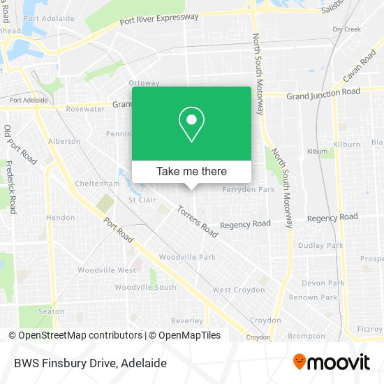 BWS Finsbury Drive map