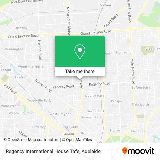 Regency International House Tafe map