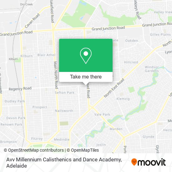 Avv Millennium Calisthenics and Dance Academy map