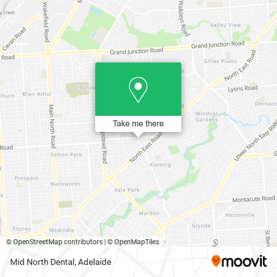 Mid North Dental map