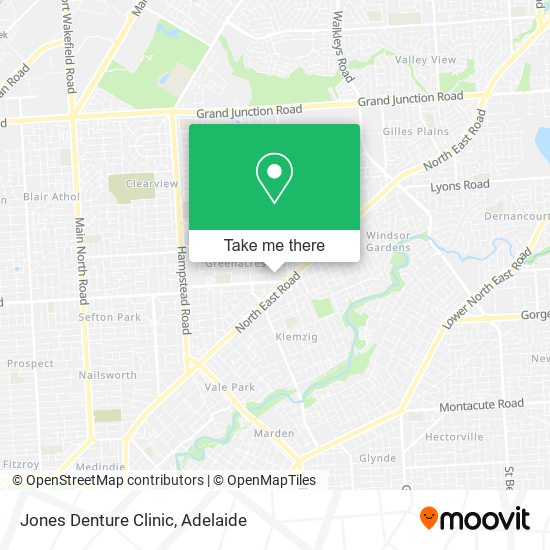 Jones Denture Clinic map