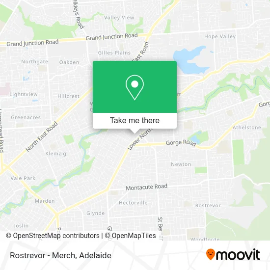 Mapa Rostrevor - Merch