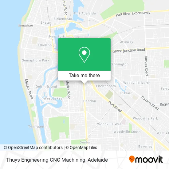 Mapa Thuys Engineering CNC Machining
