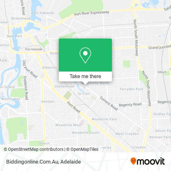 Biddingonline.Com.Au map