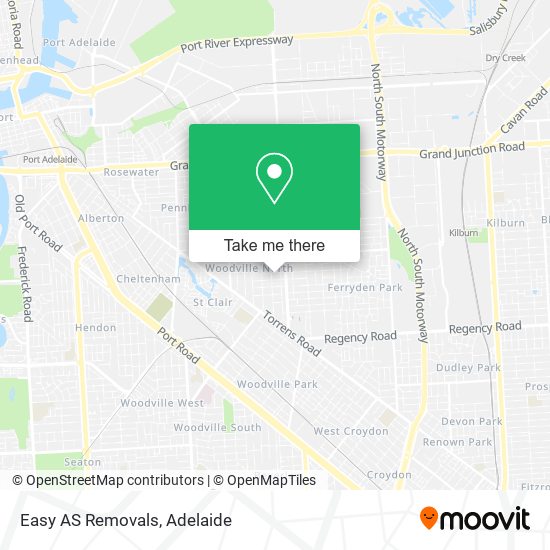 Easy AS Removals map