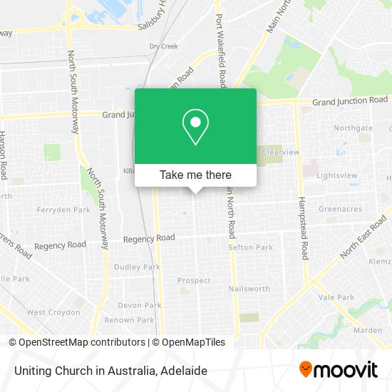 Uniting Church in Australia map