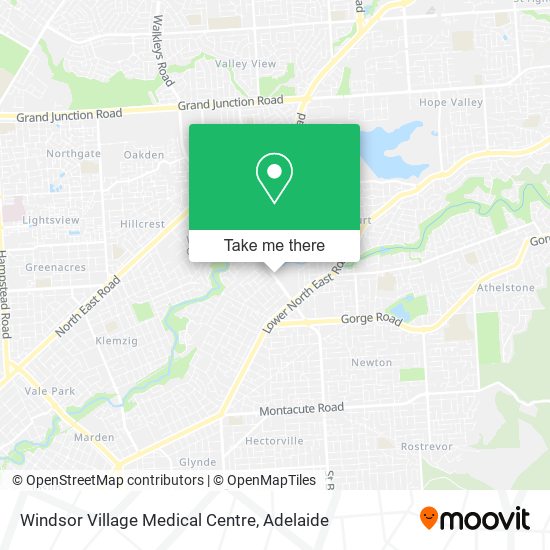 Windsor Village Medical Centre map