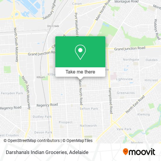 Darshana's Indian Groceries map