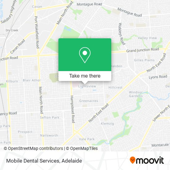 Mapa Mobile Dental Services