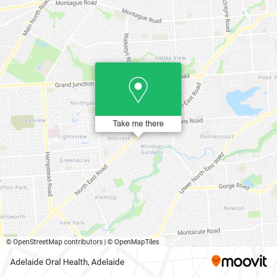 Adelaide Oral Health map