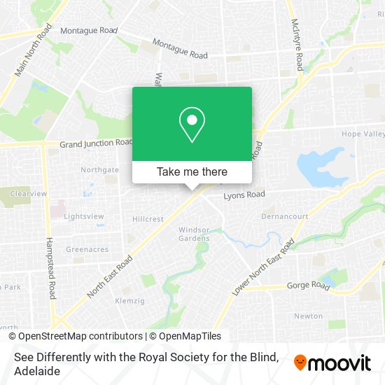 See Differently with the Royal Society for the Blind map